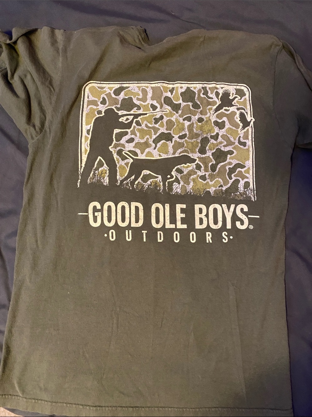 Short Sleeve T‑Shirt in Olive